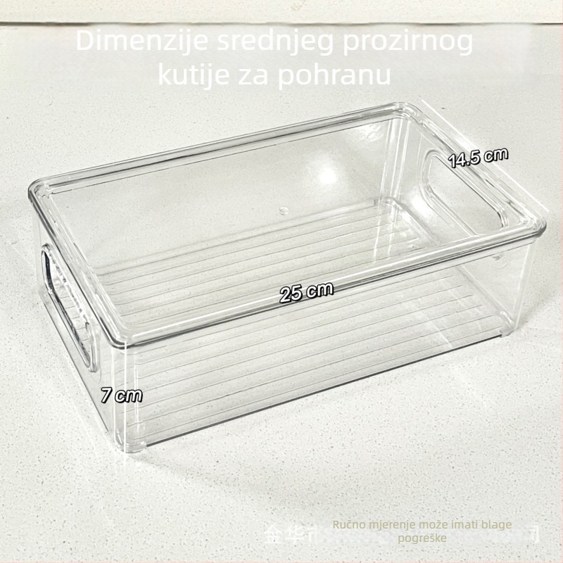 Kutija za stolnu pohranu, veliki model, PET materijal, 10 pretinaca, moderni stil jednostavnosti