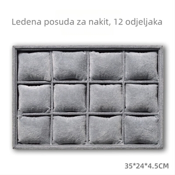 Izložna kutija za satove i nakit sa 12 pretinaca, drveni materijal, podrijetlo Jiangxi, kutija za pakiranje, transportno pakiranje