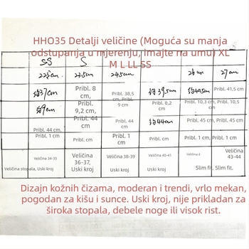 Kišne čizme s visokim vratom (Gornji dio: guma; Podošva: guma; EVA ulošak; Način nošenja: preko gležnja; Ručna izrada)