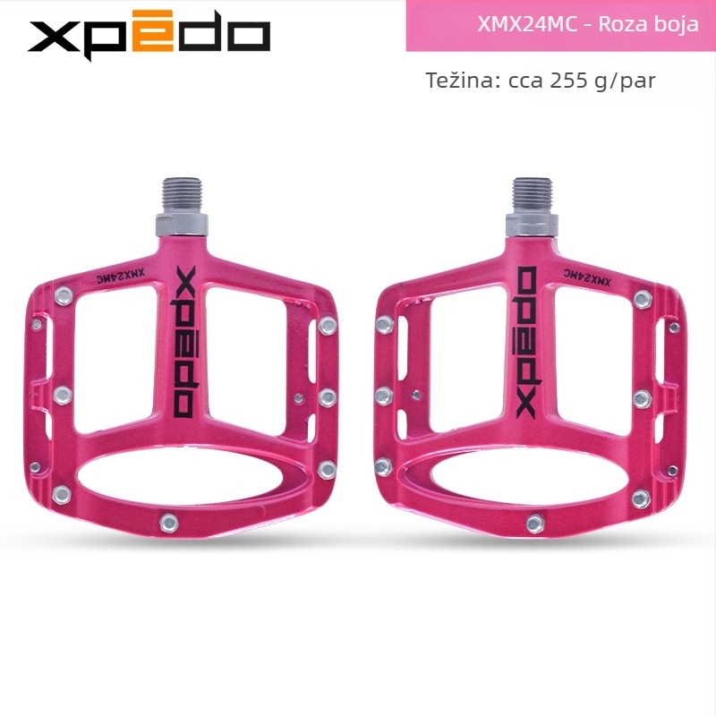 XPEDO XMX24MC pedala, magnezijeva legura, univerzalna kompatibilnost