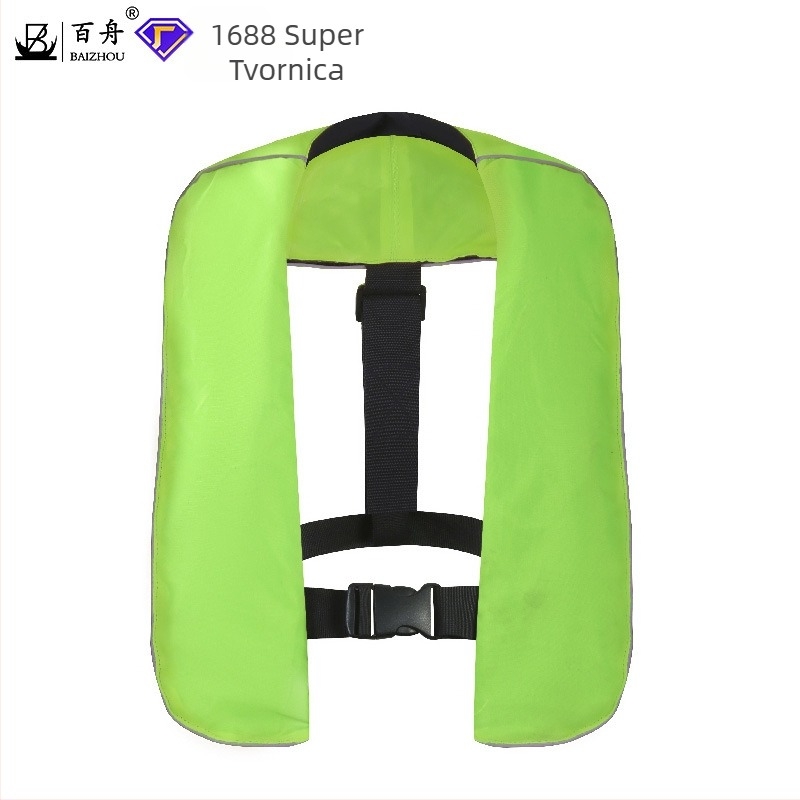 Naduvajući prsluk za spašavanje, velika plovnost, marka Hundred Boats, model Inflatable Life Jacket, Jiangsu, Kina, prilagodljivo