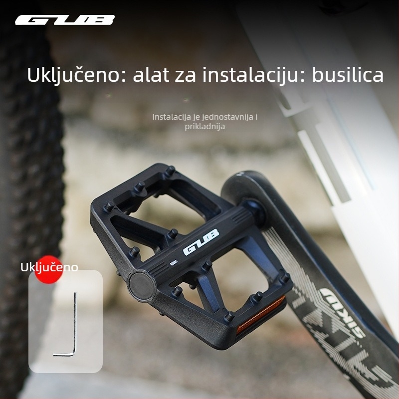 Pedale GC-001 za planinske, cestovne i sklopive bicikle (Model GC-001; tijelo od najlona; planinske/cestovne/sklopive bicikle)