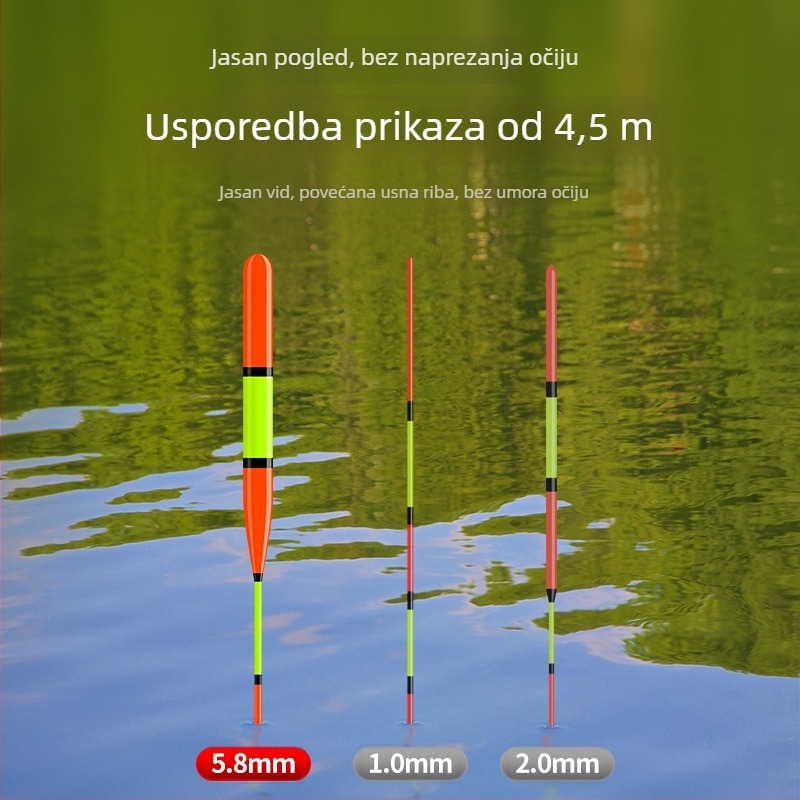 Vertical drift plovak za ribolov, Competitive Fox, kompozitni materijal, visoka osjetljivost