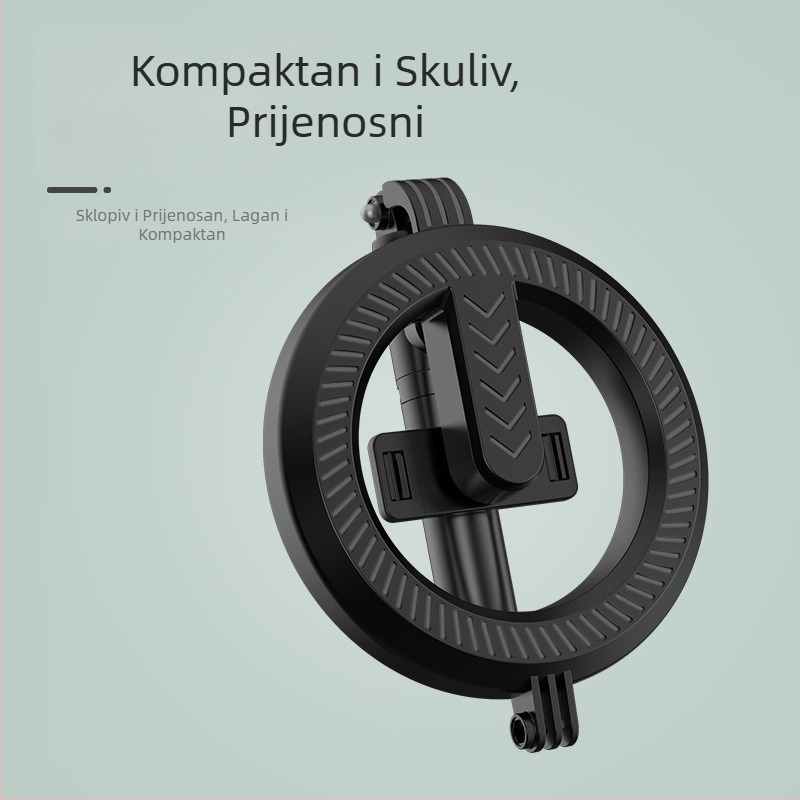 P20D LED ring light s Bluetooth selfie štapom – univerzalni stativ, nehrđajući čelik, licencirana privatna oznaka, podrška prilagodbi