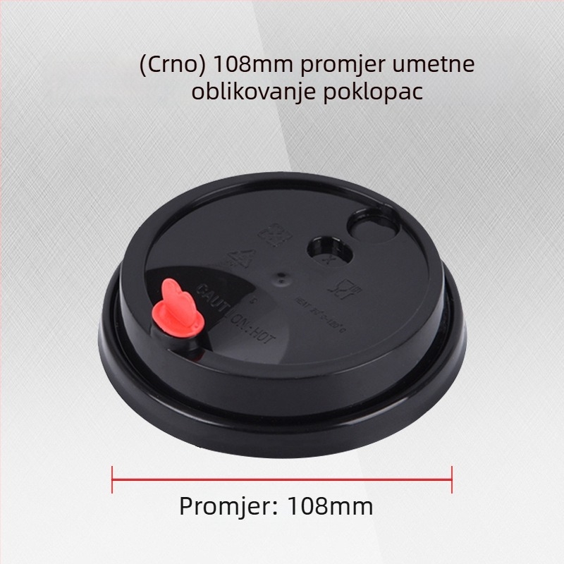 Mingxing jednokratna PP čaša za mliječni čaj s tiskom logotipa, mogućnost prilagodbe, kapacitet 301–400 ml