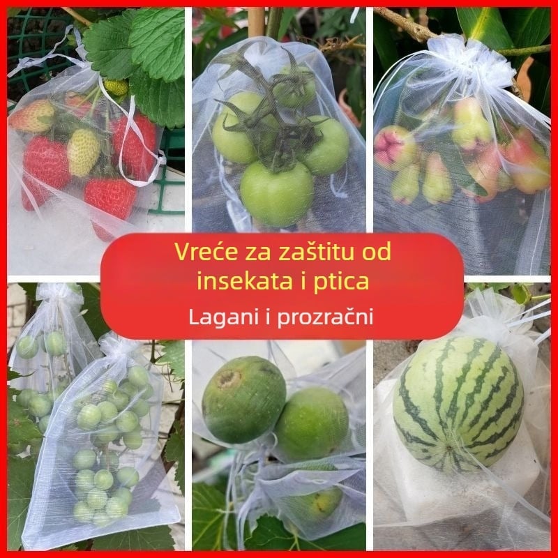 Najlonska mrežasta vrećica za voće – lagana, prozračna; model Fcd-yjj0407; brend Neck strength; višestruka namjena