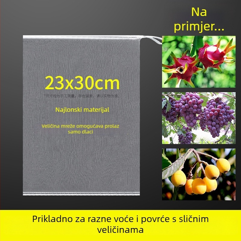 Najlonska mrežasta vrećica za voće – lagana, prozračna; model Fcd-yjj0407; brend Neck strength; višestruka namjena