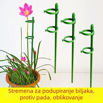 Protupadna podrška za biljke – šipka od vlaknastog stakla i plastike za učvršćivanje i podršku penjačicama, sukulentima, Monstera, rajčicama i paprikama