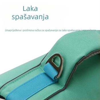 Spašavajući prsluk za psa, poliester, reflektirajući šavovi, otporan na kidanje, ležerni stil