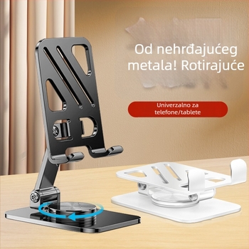 Stolni držač za telefon s stabilizacijom protiv podrhtavanja, konstrukcija od legure, mogućnost prilagodbe logotipa