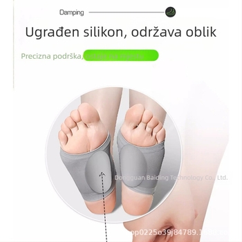 Uložak za luk - polu-jastučić od Lycra smjese, potpora luka, kompatibilan s tenisicama, kožnim, casual, toplim i platnenim cipelama