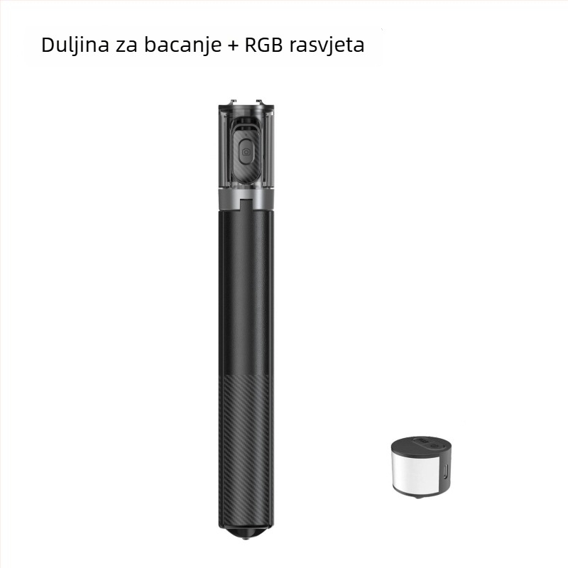 DP10 Bluetooth Selfie Stick s Tripodom za Telefon – Aluminijska Legura, Uključuje Daljinski, Univerzalno za Live Streaming i Fotografiju