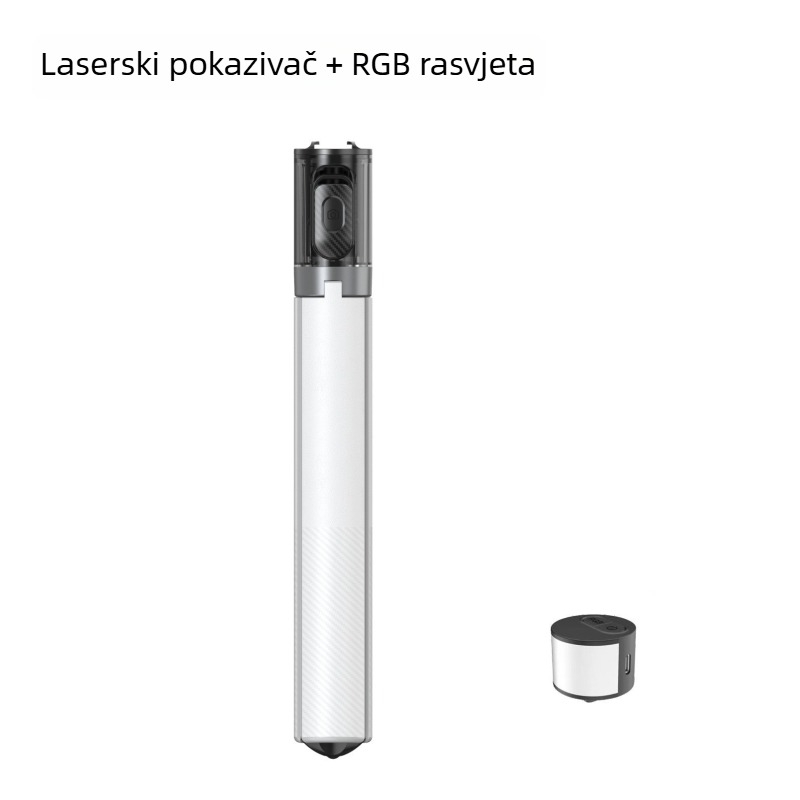 DP10 Bluetooth Selfie Stick s Tripodom za Telefon – Aluminijska Legura, Uključuje Daljinski, Univerzalno za Live Streaming i Fotografiju