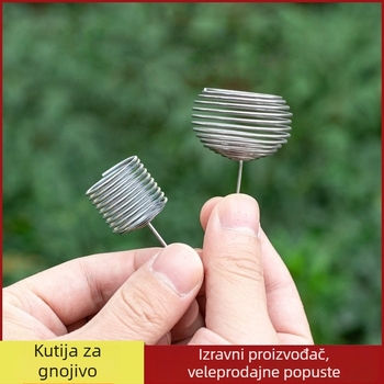Kutija za gnojivo od nehrđajućeg čelika za bonsaje i orhideje – 304 nehrđajući čelik, potpomognuto hranjenje.