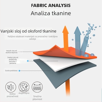 Prsluk za pse za spašavanje – Oxford platno, karikatura stil, prilagodljiv, pogodan za Pomeranac, Corgi, Teddy, Bichon Frisé, Shiba Inu, Golden Retriever, Labrador
