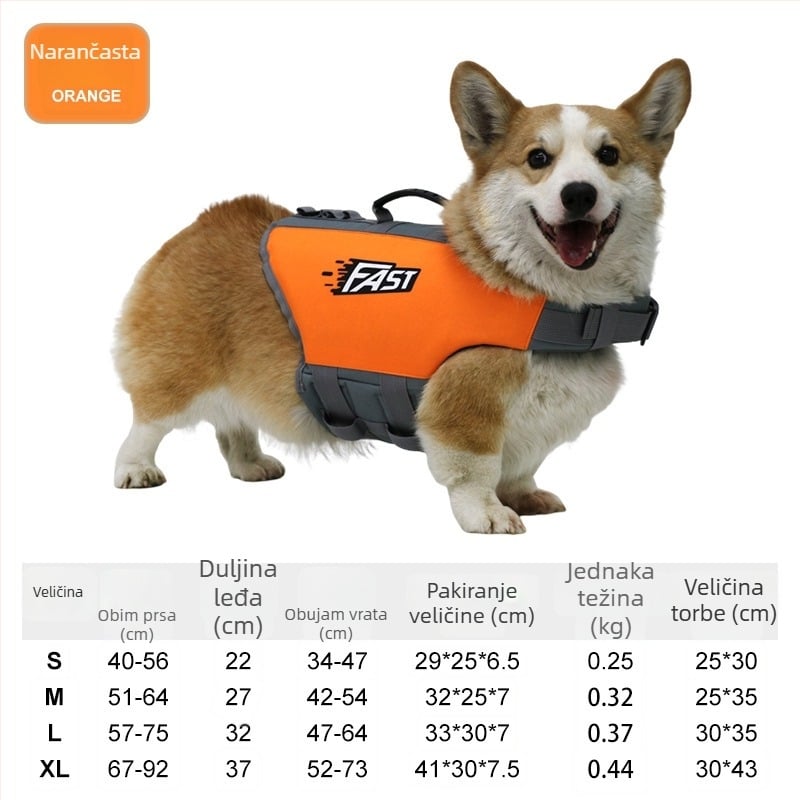 Prsluk za pse za spašavanje – Oxford platno, karikatura stil, prilagodljiv, pogodan za Pomeranac, Corgi, Teddy, Bichon Frisé, Shiba Inu, Golden Retriever, Labrador