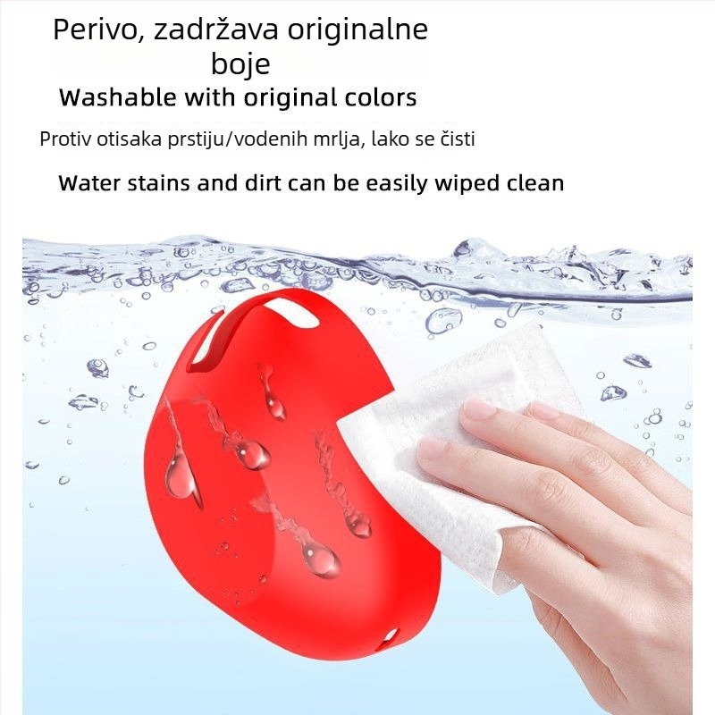 Silikonski zaštitni kućište za slušalice Sony WH-1000XM6, univerzalno, ubrizgano oblikovanje
