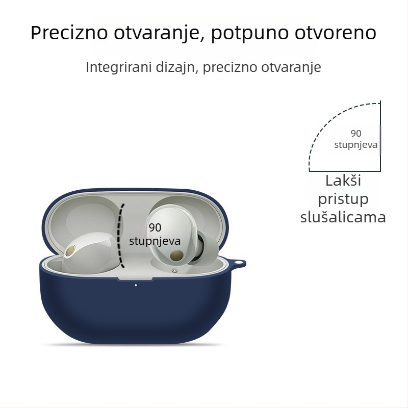 Silicijski etui za Sony WF-1000XM5 slušalice - stil All-Inclusive, Cartoon, tisak toplinskim prijenosom, mogućnost prilagodbe