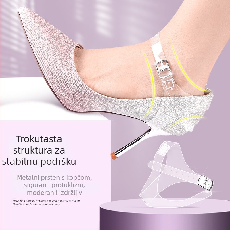 Prilagodljive kaiševe za gležanj za visoke pete, duljina špage 18, za sve sezone, brend Foot products collection