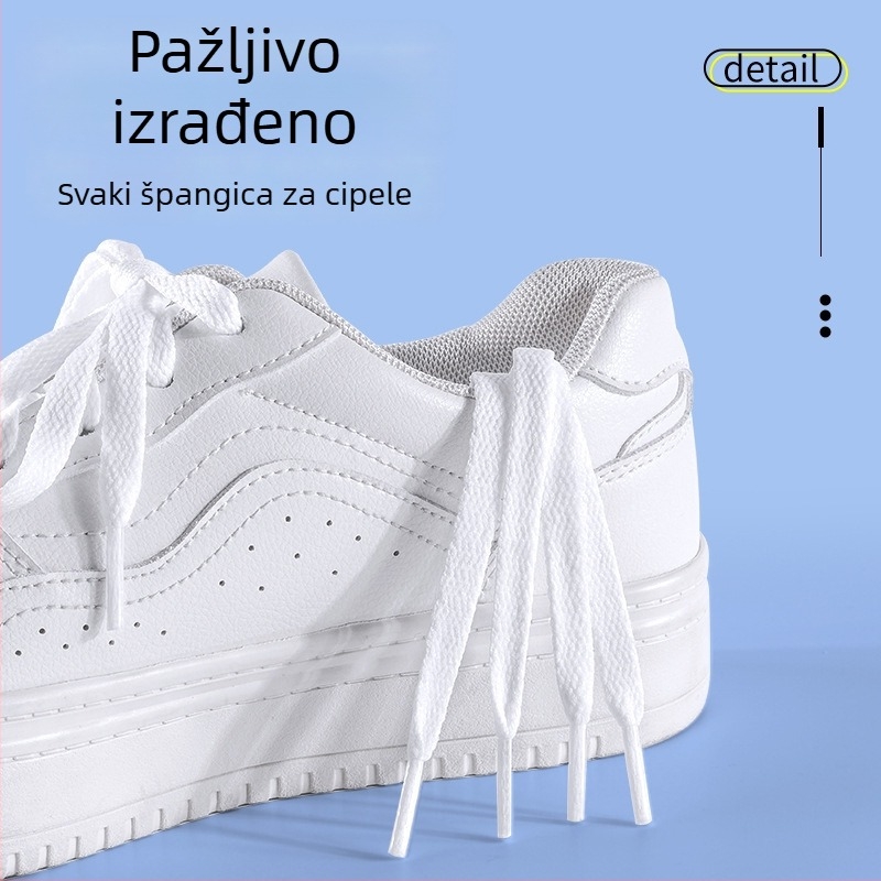 Šnirke za Air Force One tenisice, platnene, unisex, duljina 100 mm