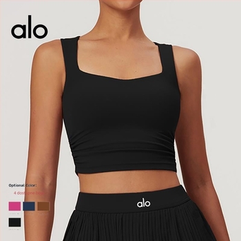 Ženski jogasti set – Cloud-Sense najlon, upijajući, brzo sušenje, prozračan, uski kroj, crop dužina, s umetkom za prsa