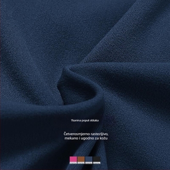 Ženski jogasti set – Cloud-Sense najlon, upijajući, brzo sušenje, prozračan, uski kroj, crop dužina, s umetkom za prsa