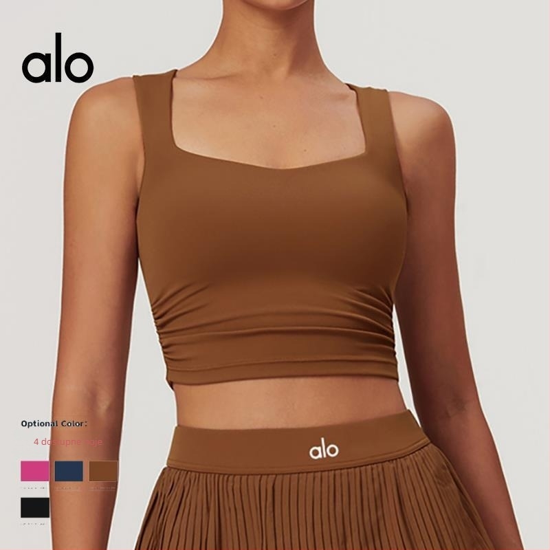 Ženski jogasti set – Cloud-Sense najlon, upijajući, brzo sušenje, prozračan, uski kroj, crop dužina, s umetkom za prsa