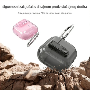 Prozirno zaštitno kućište za AirPods 4. generacije, AirPods Pro 3. generacije i AirPods Pro 2. generacije