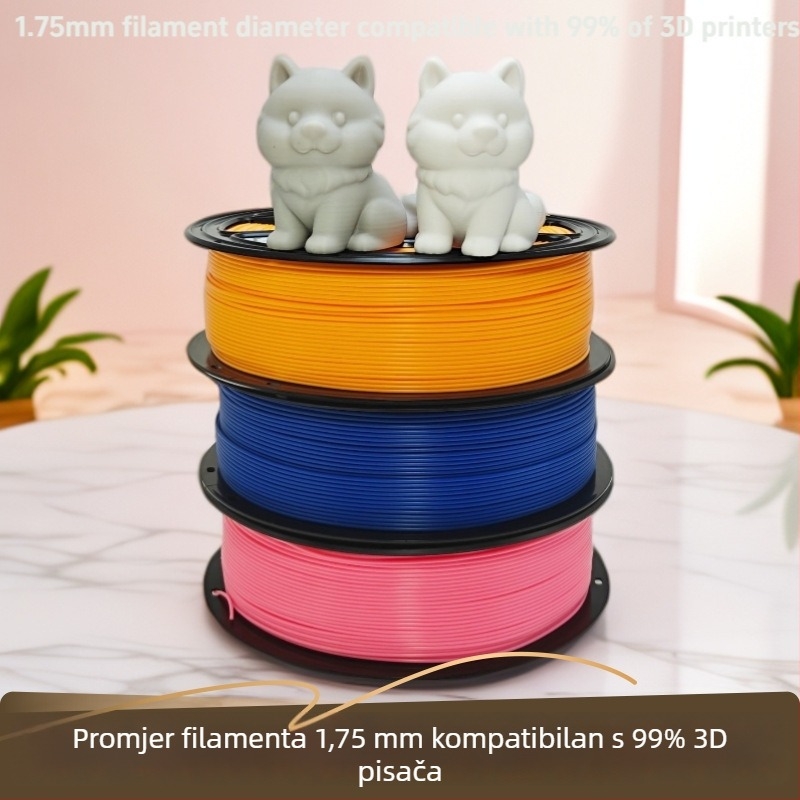 PLA+ filament za 3D ispis – visoka brzina, visoka čvrstoća, preciznost 0,02 mm, Kreiranje s bambusovim proširenjem