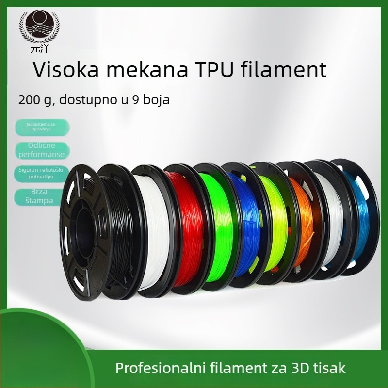 TPU potrošni materijal za 3D ispis, okrugli presjek
