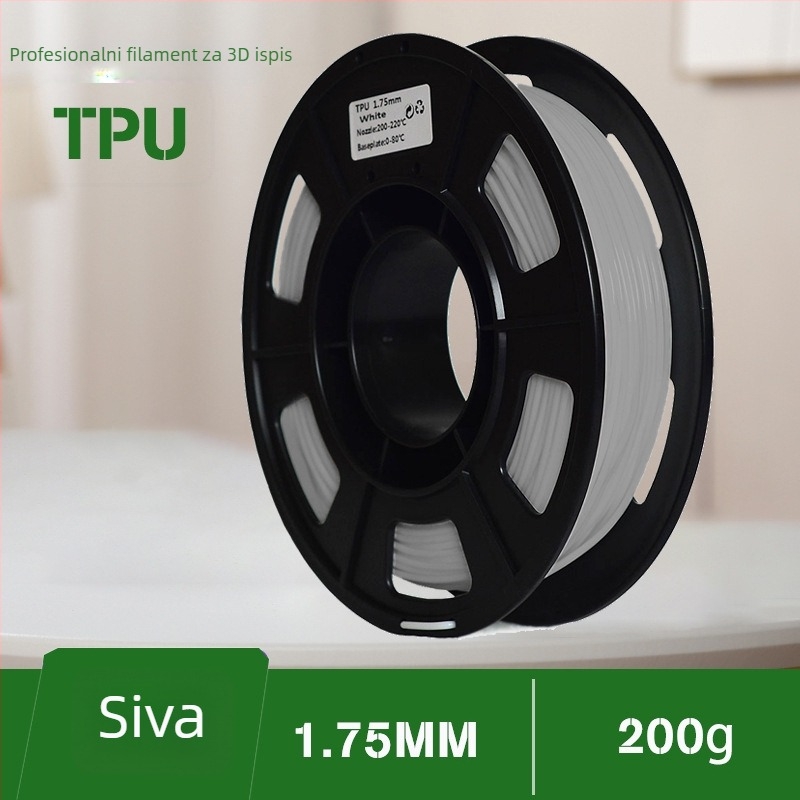 TPU potrošni materijal za 3D ispis, okrugli presjek
