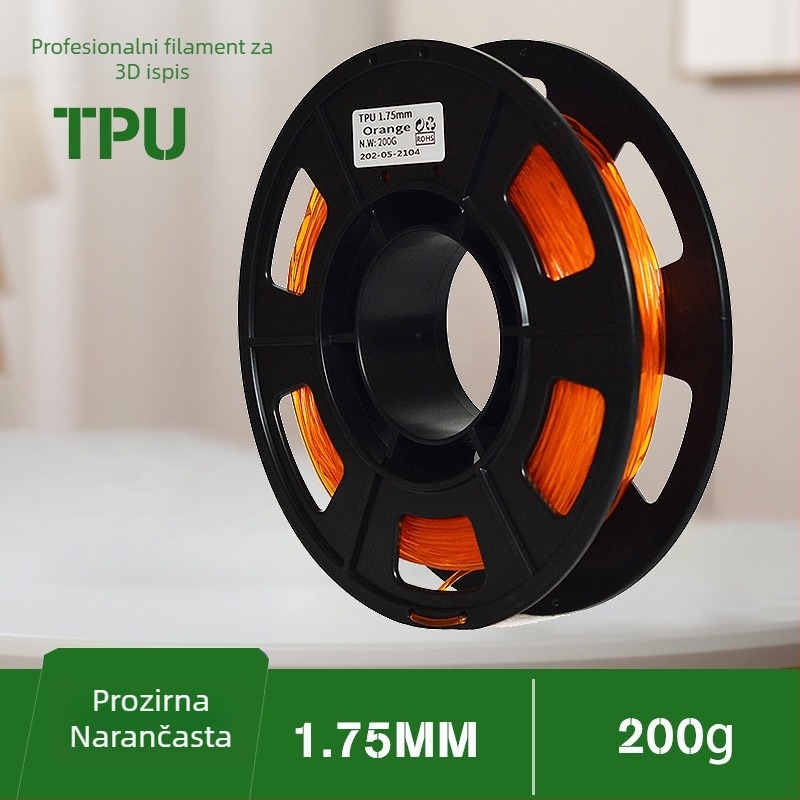 TPU potrošni materijal za 3D ispis, okrugli presjek