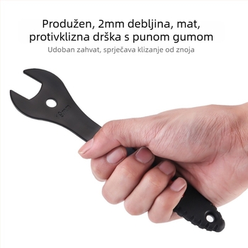 Ključ za hub bicikla, tanak, 2 mm debljina, čelik