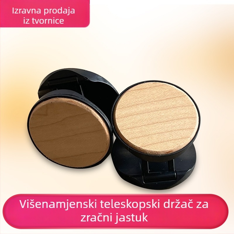 Držač prstena od drveta, univerzalni dizajn, teleskopsko sklopivi dizajn, Model 990, mogućnost prilagodbe