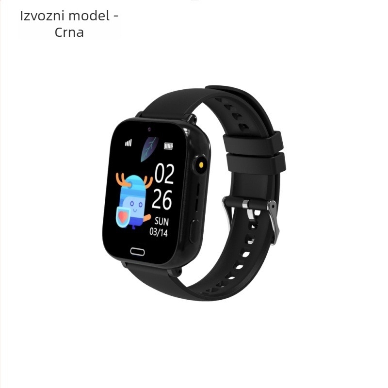 Dječji 4G pametni sat s pozicioniranjem, SIM kartica, 1,83 inčni zaslon, baterija 700 mAh, video poziv