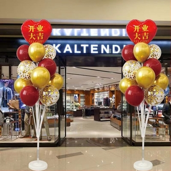 Balon za reklamu u obliku srca od aluminijske folije za dekoriranje otvaranja trgovine – tip rukav (sleeve); prikladan za otvaranje, štandove i Dan državnosti