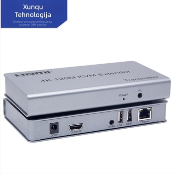 KVM extender HDMI preko RJ45 mreže, 4K, domet 120/200 m, daljinsko buđenje, upravljanje napajanjem