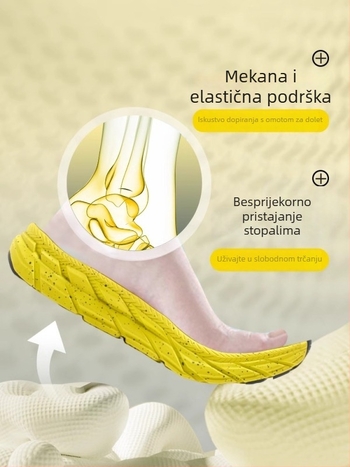 Unisex tenisice za trail trčanje s prozračnim mrežastim gornjim dijelom, protukliznom gumom na donjoj podlozi, EVA srednji dio, niski gležanj, visina pete 3–5 cm