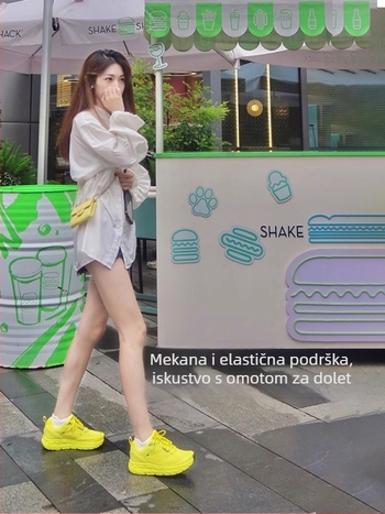 Unisex tenisice za trail trčanje s prozračnim mrežastim gornjim dijelom, protukliznom gumom na donjoj podlozi, EVA srednji dio, niski gležanj, visina pete 3–5 cm