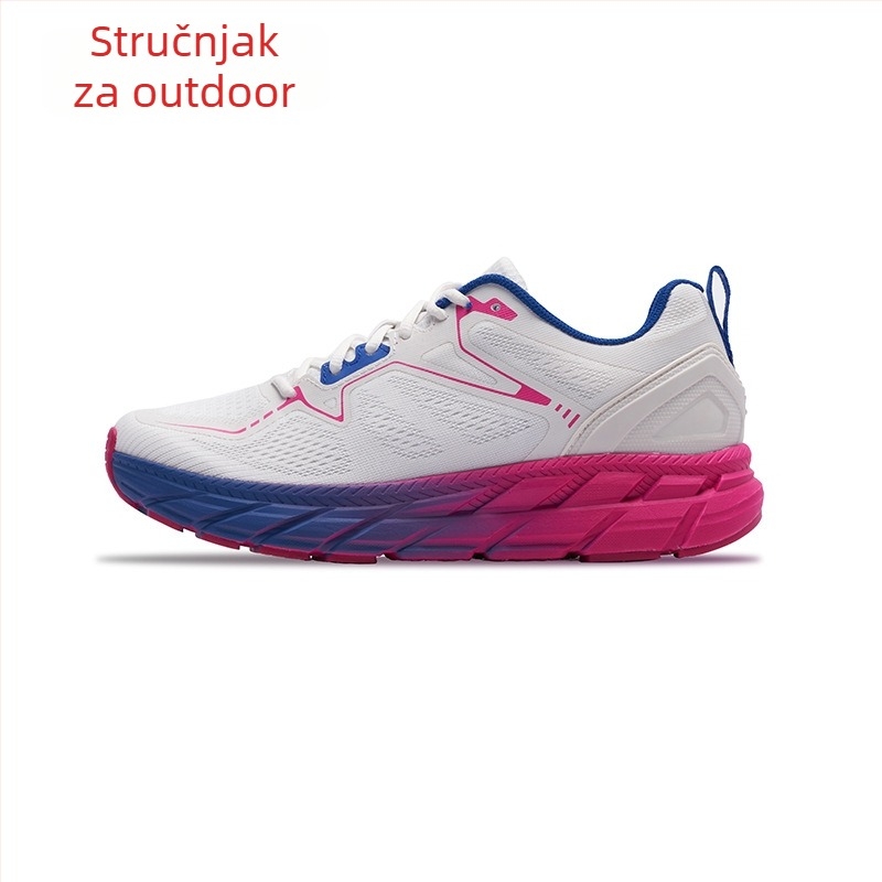 Unisex tenisice za trail trčanje s prozračnim mrežastim gornjim dijelom, protukliznom gumom na donjoj podlozi, EVA srednji dio, niski gležanj, visina pete 3–5 cm