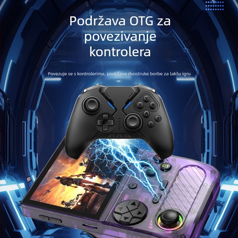 K36S prenosna konzola za igre, RPG, ARM64 četverojezgreni do 1,5 GHz, 64GB, Type-C OTG, MP4 player
