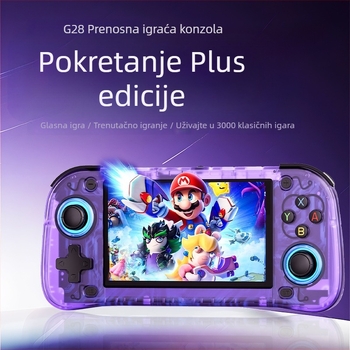 G28 prijenosna igraća konzola, USB sučelje, bežična veza, RPG igre, nostalgični retro arcade dizajn
