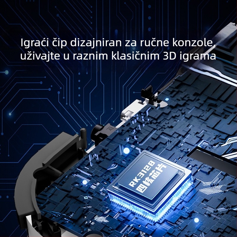 G28 prijenosna igraća konzola, USB sučelje, bežična veza, RPG igre, nostalgični retro arcade dizajn