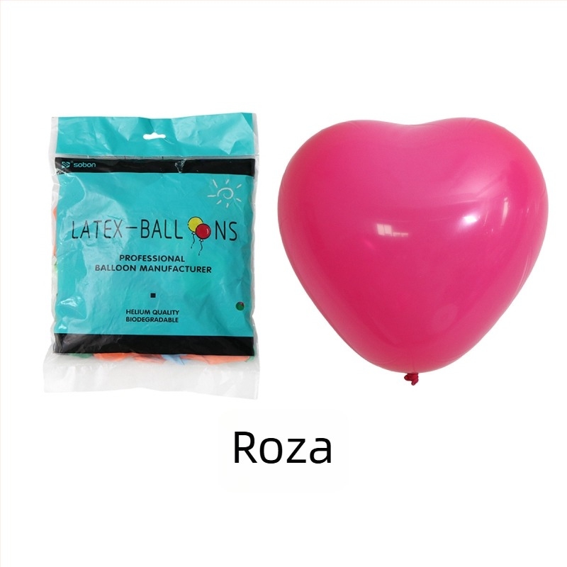 Lateksni balon u obliku srca za Valentinovo dekoraciju