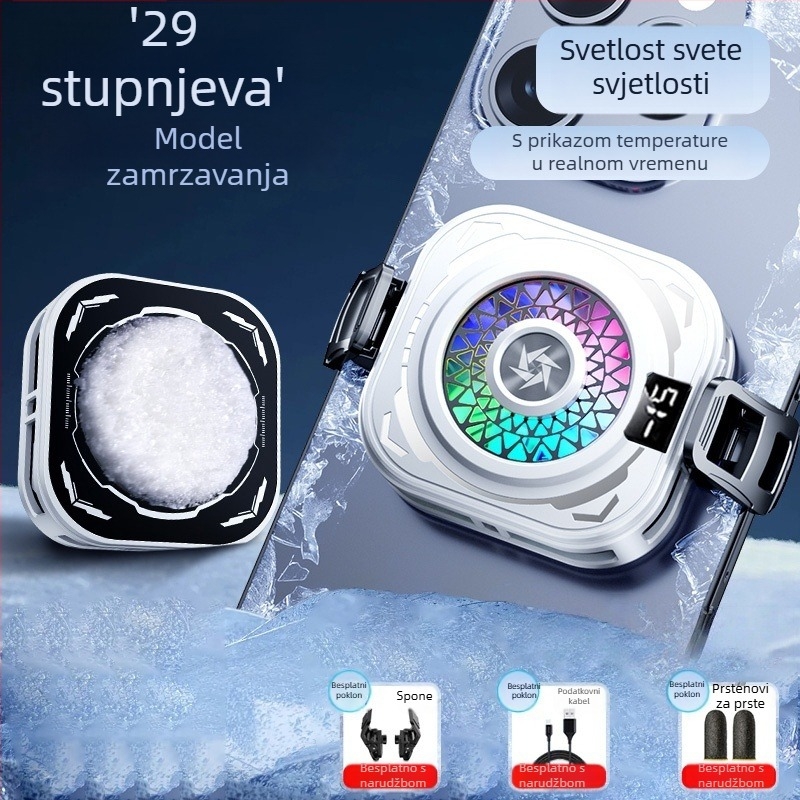 Hlađenje za mobitel s poluvodičkim hlađenjem, tih rad, digitalni zaslon — Model Sl60