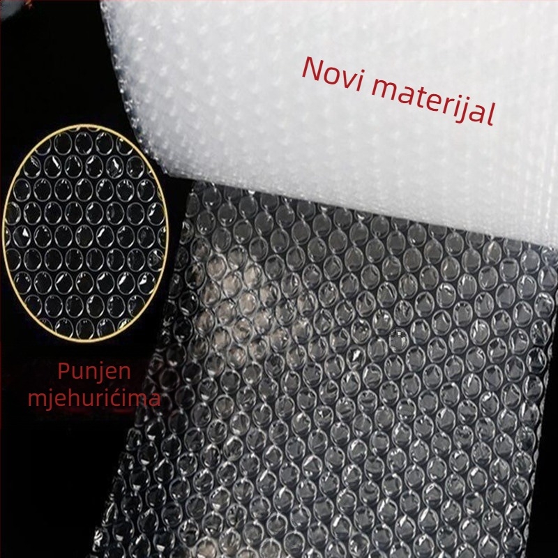 Bubble folija vrećica za ekspresnu dostavu: PE materijal, otpornost na padove, zaštita od udara, zaštita od eksplozije