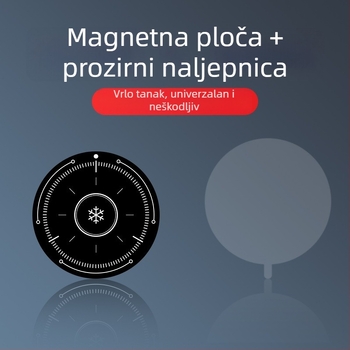 Hlađenje ploča s vaporskom komorom za mobilni telefon, ABS+aluminijska legura, 15 g, magnetska ploča, kompatibilno s telefonima i tabletima