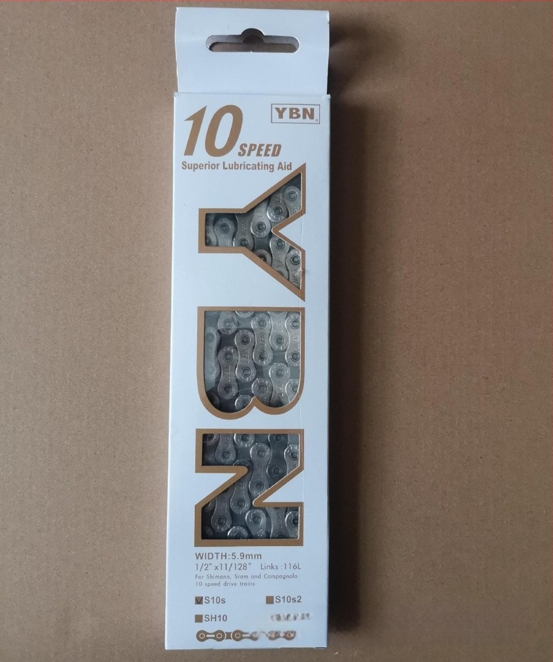 Lanac za bicikl za MTB i cestovna bicikla – YBN/Yabang, 8/9/10/11/12 brzina, 116-pitch, 500 kg naprezanje