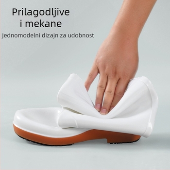 Kišne čizme PVC – protuklizne, visoki vrat, mrežasta podstava, potplat od telećeg tetiva, okrugla špička