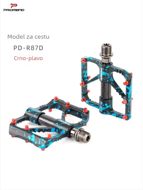 Peda za bicikl, dizajn s 3 ležajevima, CNC obrada, konstrukcija od aluminijske legure i krom-molibden čelika, model M86DR87D